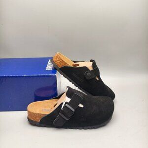 Birkenstock Boston Suede Clogs Sandals For Men Women